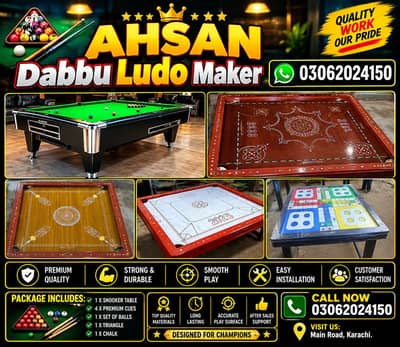Football game dabbu carrom  ludo