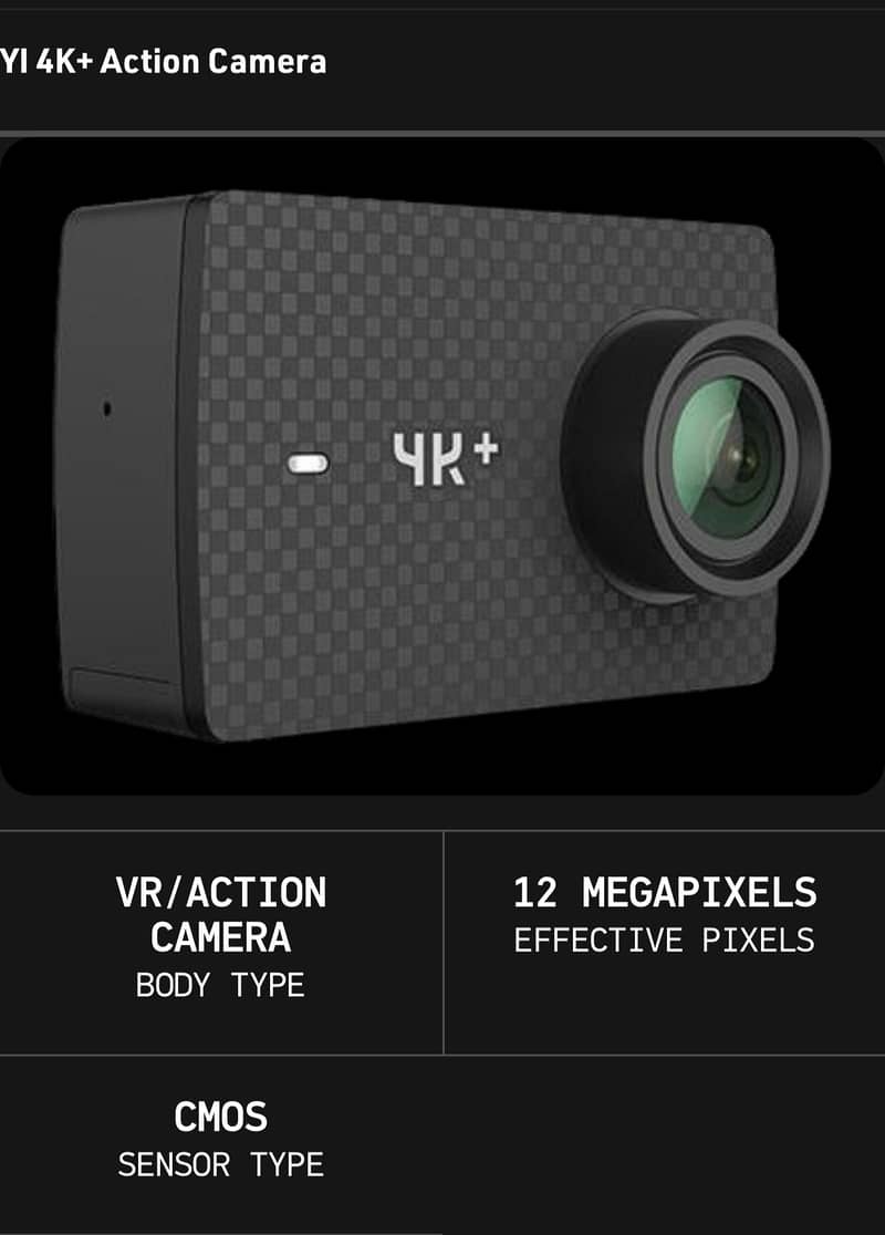 Xiaomi Yi 4K Plus Action Camera 4