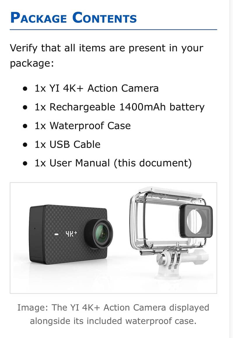 Xiaomi Yi 4K Plus Action Camera 5