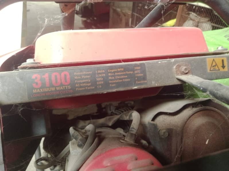 3100w generator 0