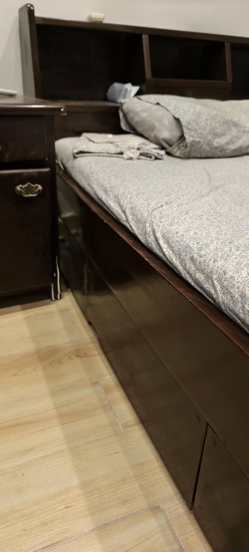 pure sheesham single bed 1