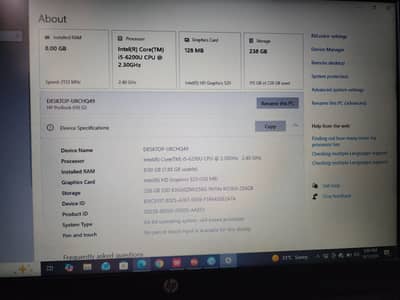 HP ProBook 650 G2 Core i5 6th Gen | 8GB RAM | 256GB