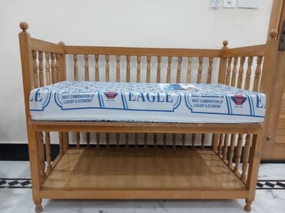 Baby Cot/Crib made of pure Diyar wood