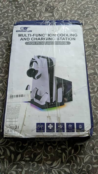 Multifunction Cooling and charging station for PS5
