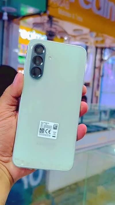 Samsung Mobile A56 8BG 258GB Oliver green color
