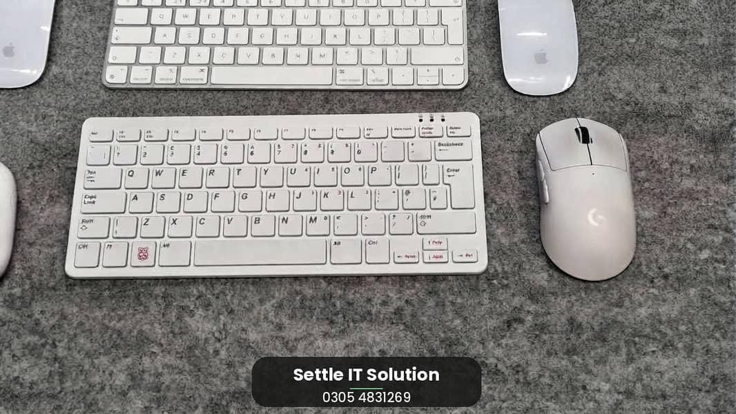 Wireless Keyboard & Wireless Mouse (Apple, Logitech, HyperX) 1