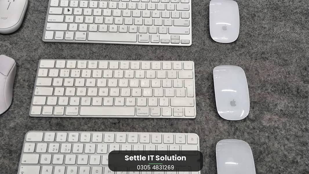 Wireless Keyboard & Wireless Mouse (Apple, Logitech, HyperX) 2