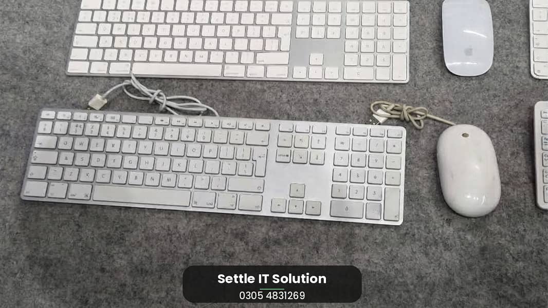 Wireless Keyboard & Wireless Mouse (Apple, Logitech, HyperX) 5