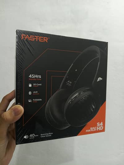 Faster S4 HD Wireless Headphones – Brand New
