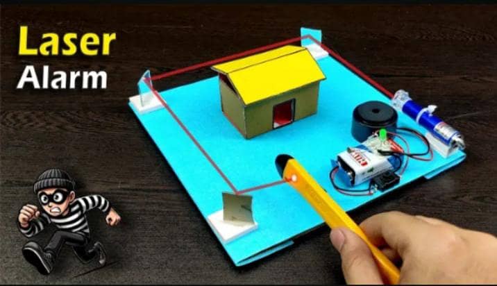 Laser security alarm 0