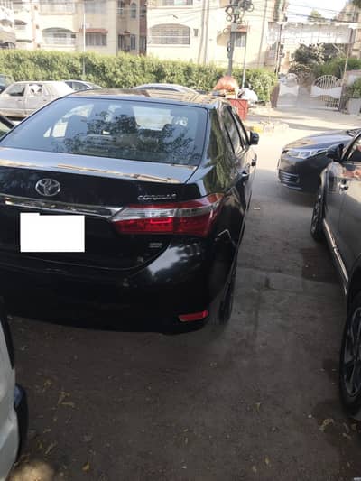 Toyota Corolla GLI 2016 Registar