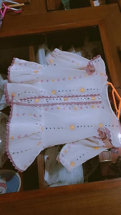 stitching baby girl dress