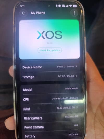infinix GT 50 pro