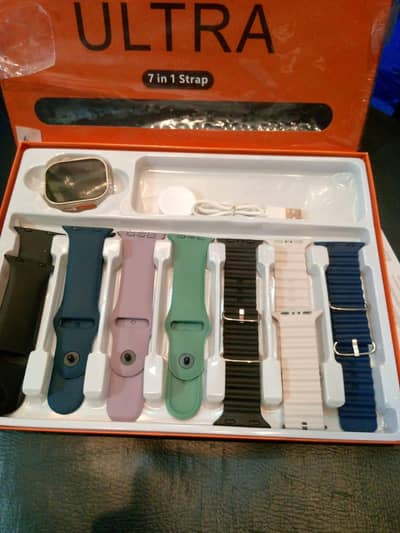 7 in 1 Multicolor Smart Watch Ultra for Men Women