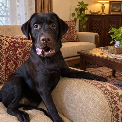 Chocolate Labrador Male pedigree availble for stud And  meeting