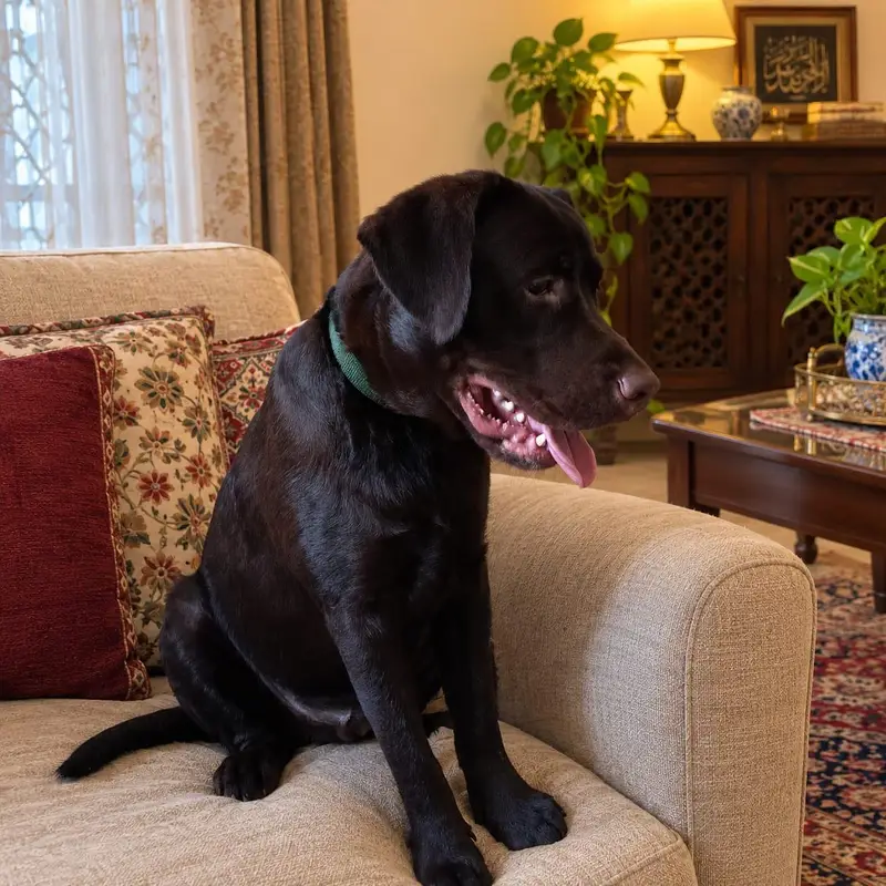 Chocolate Labrador Male pedigree availble for stud And  meeting — photo 2