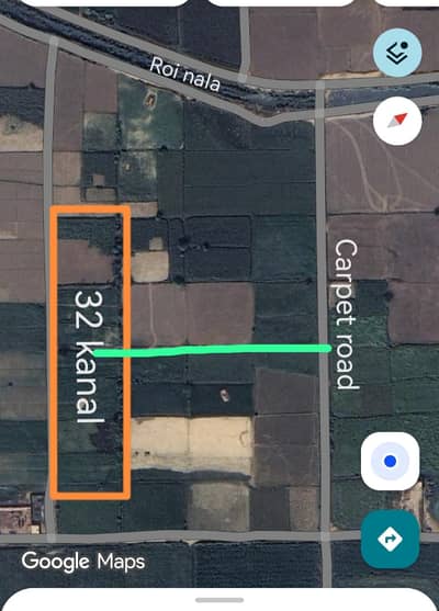 BEST OPERTUINTY 32 KANAL LAND JATI UMRA ROAD NEAR TO MALL STOP BACK SIDE ZAITON CITY BEST FOR GOAT FARMING POULTRY FARMING FARMHOUSE INDUSTRY