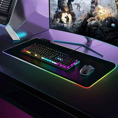 Beautiful RGB lighting Pad for mouse keyboard urgent sale