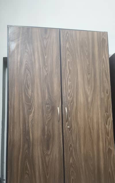 Wooden wardrobe