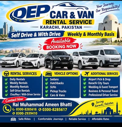 Self Rent a car monthly | Rent a car Karachi | Best rent a car near me