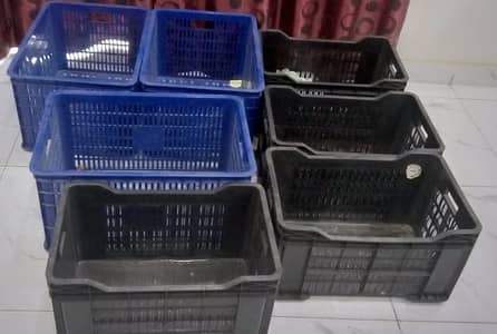 Multi purpose use plastic crate