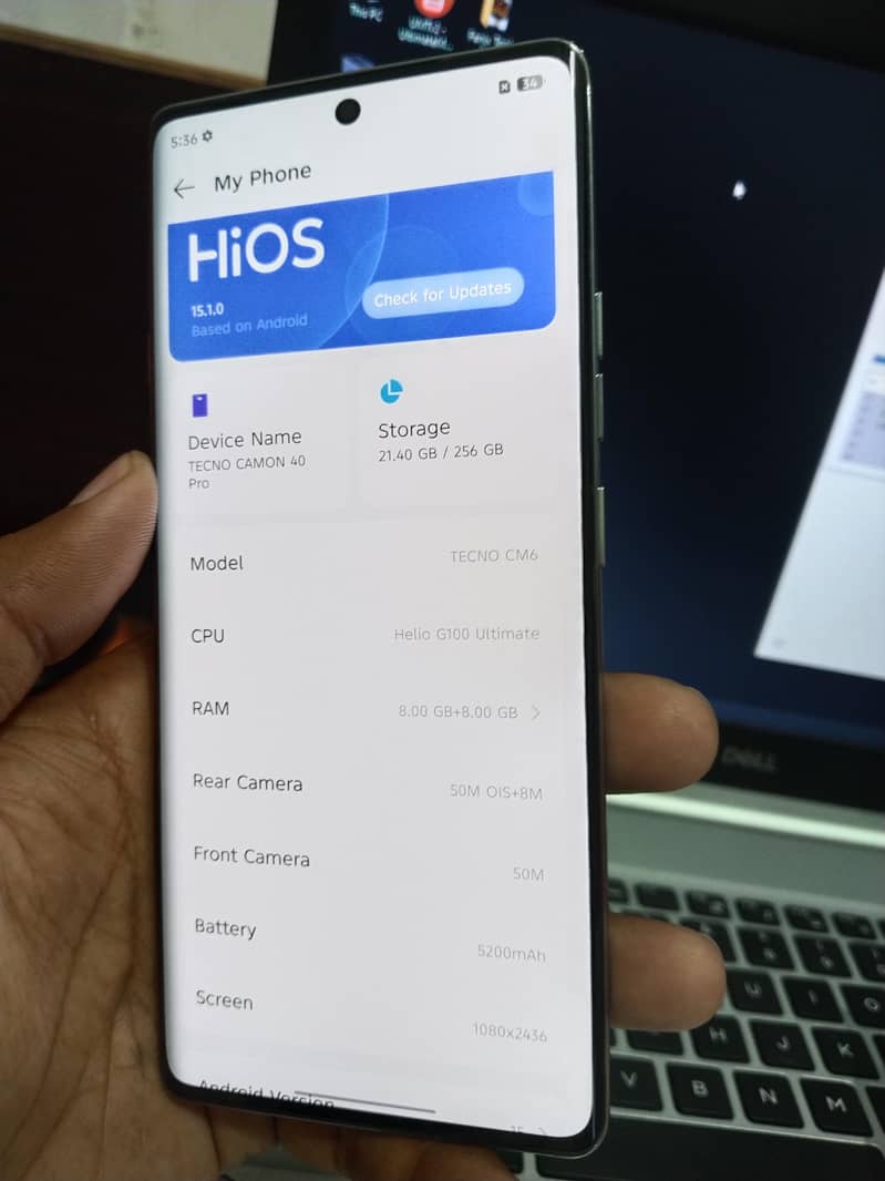 Tecno CAMON 40 Pro 1