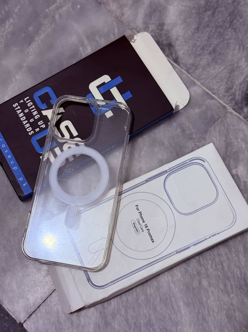 Iphone 16 pro max transparent case 0