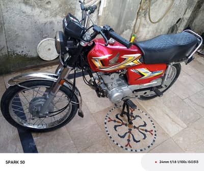 Honda 125 everything is ok islamabad number