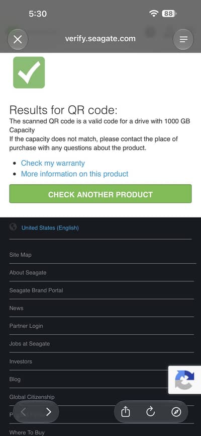 Seagate 1000GB Hard drive Excellent Condition
