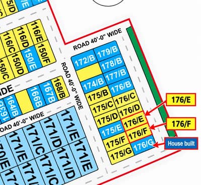 Pair of 10 Marla Plots Northern Block Peaceful location,  jora plots