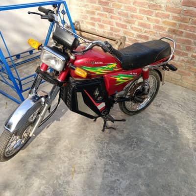 jolta electric bike without battery.