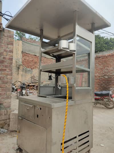 roll samosa fries counter