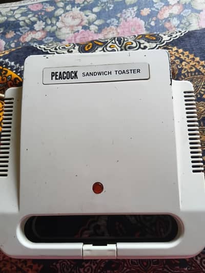 peacock imported from Japan toaster