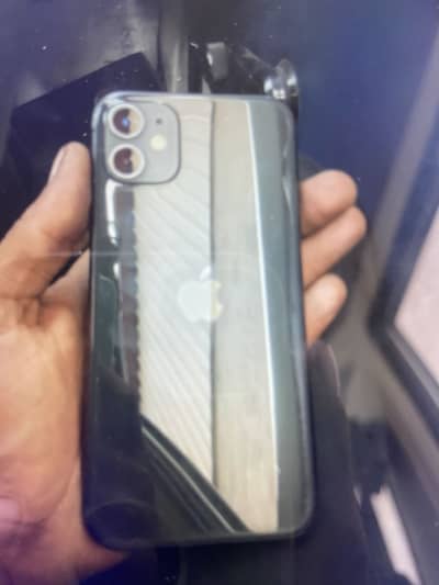 Apple iPhone 11 with infinix satme 9
