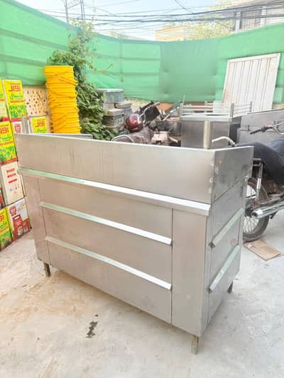 3 steel counter for sale