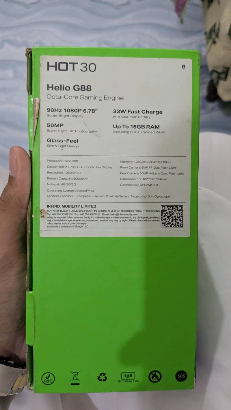 Infinix Hot 30 9