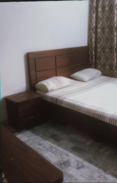 Furniture Set | Bed + Side Tables + Dressing Table + almari