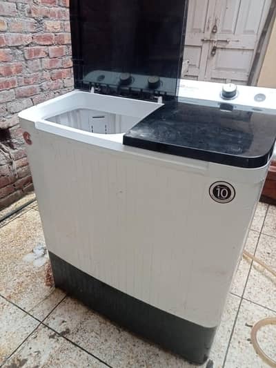 Dawlance semi automatic machine washer + dryer for sale