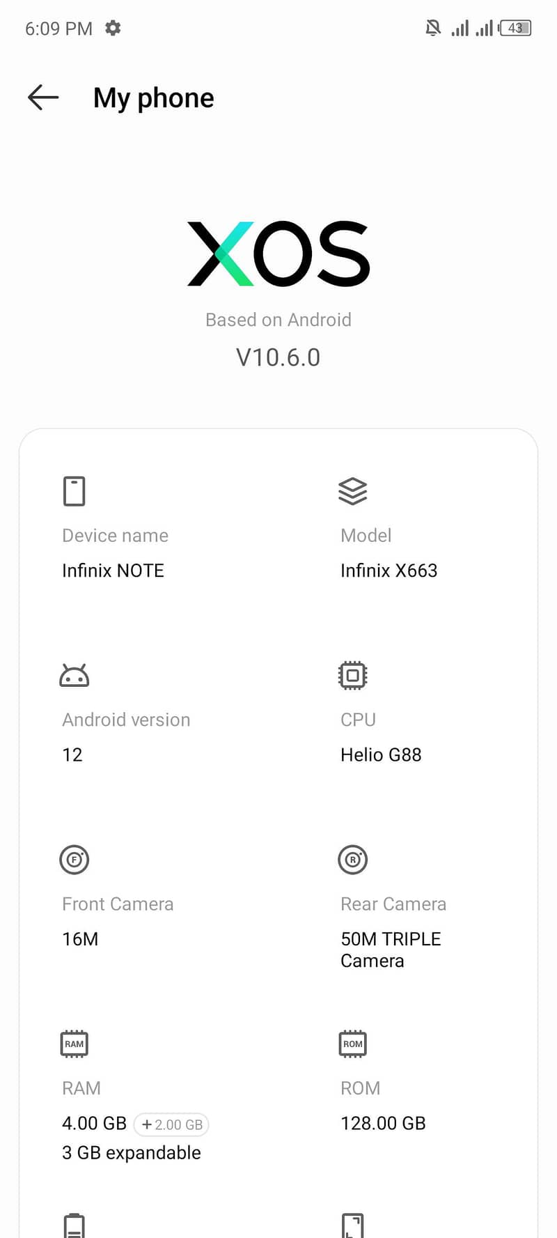 Infinix Note 11 5