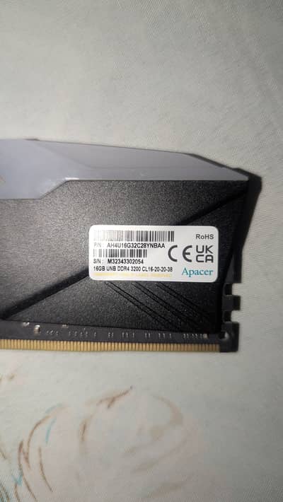 Apacer NOX 16gb DDR4 3200 CL