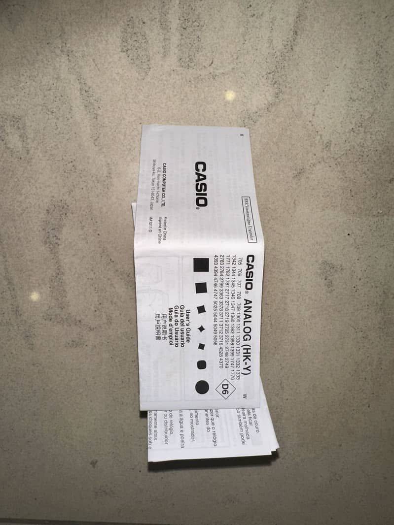 Casio chain watch 4
