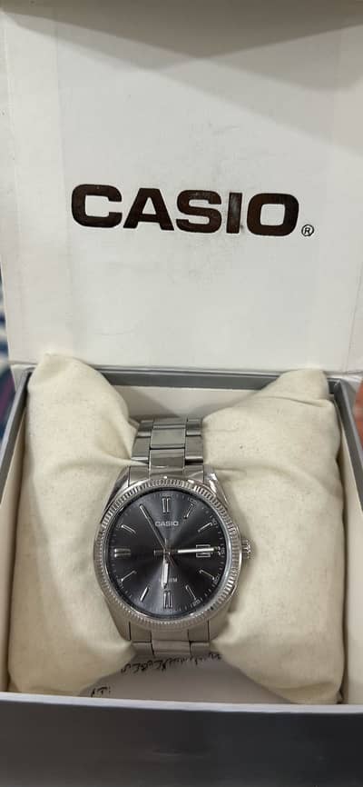 Casio chain watch
