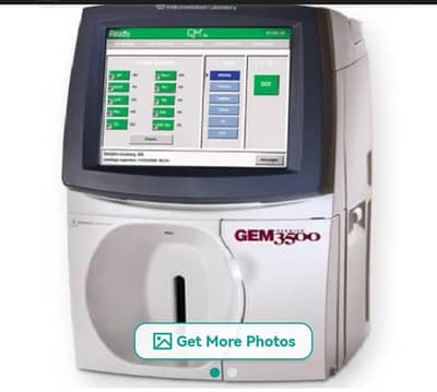 Gem premier 3500 ABGs blood gas analyzer