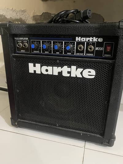 Hartke B200 Bass Amplifier 20 Watt Combo Amp Great Sound