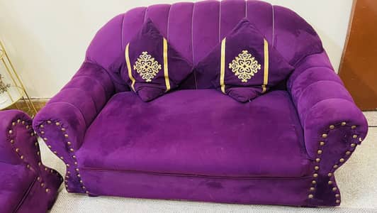 6 Seaters Sofa Set With 2 Seats
