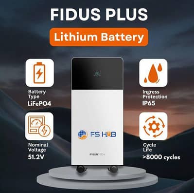 Pylontect Fidus 16kw Plus Storage Battary also Have Fidus 5kw