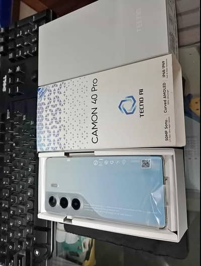 Tecno CAMON 40 Pro brand dew water pack