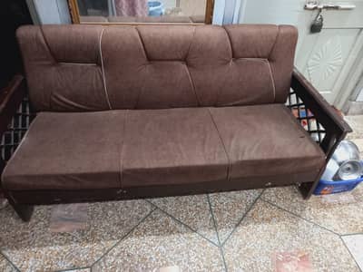 Wood sofa