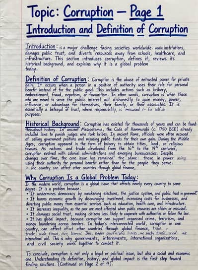 Assignment writing