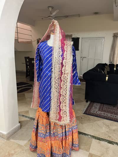 mendhi dress